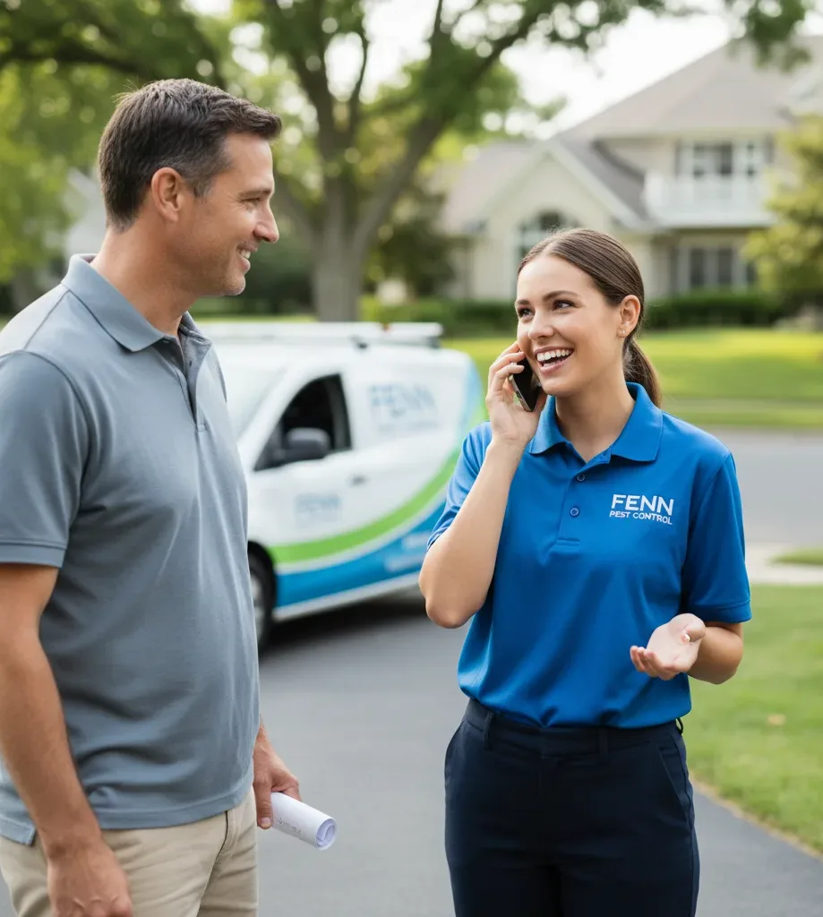 Fenn Pest Control customer support in Rising Sun